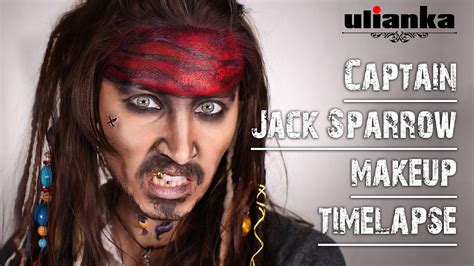 Capn Jack Sparrow Makeup Tutorial - Mugeek Vidalondon