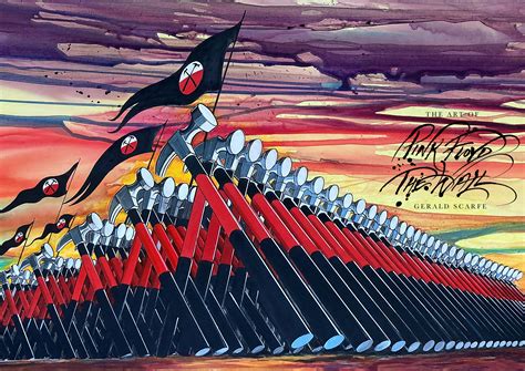 The Art Of Pink Floyd The Wall By Gerald Scarfe Books Hachette