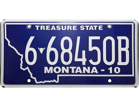 Montana License Plate Wrap Kit Platewraps