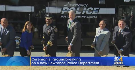 Lawrence Breaks Ground On New Police Station Cbs Boston