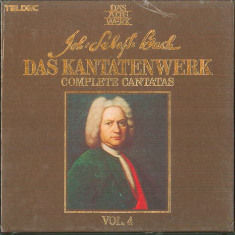 Johann Sebastian Bach 2x MC7 Das Kantatenwerk Bwv 12 14 16 Vol 4