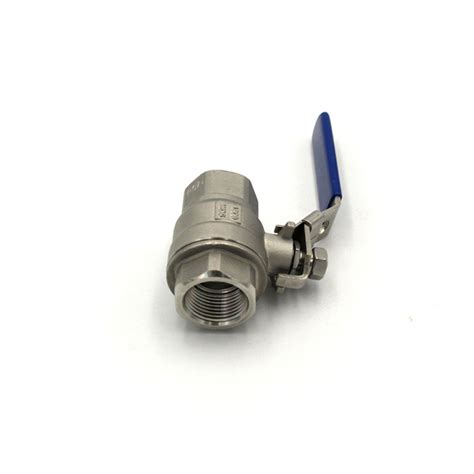 Stainless Steel Pc Floating Ball Valve Threaded Ends Wog