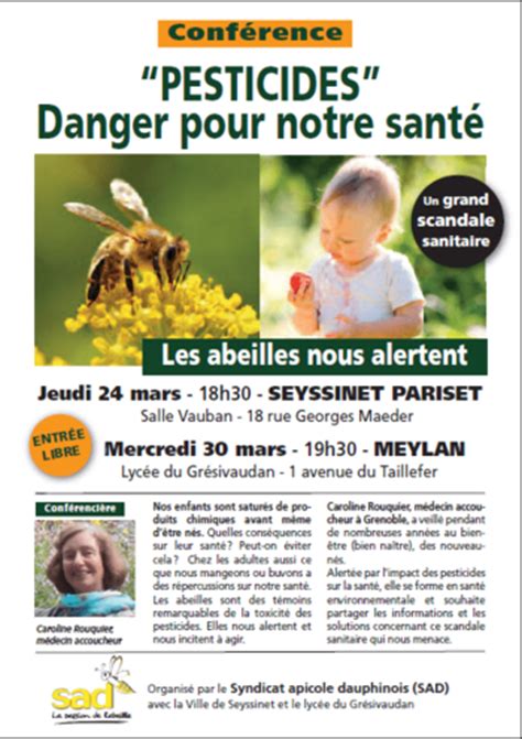 Pesticides Danger Pour Notre Sant Echosciences Grenoble