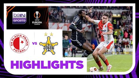 Slavia Prague V Sheriff Tiraspol Europa League Match Highlights