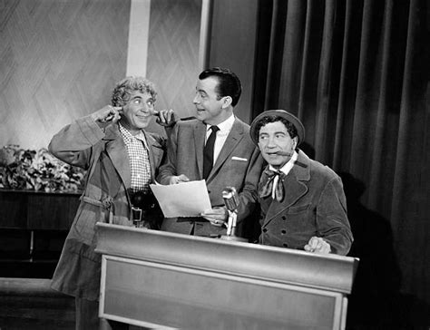 Harpo Marx George Fenneman Chico Marx