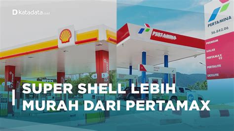 Harga Bensin Shell Lebih Murah Dari Pertamax Katadata Indonesia Youtube