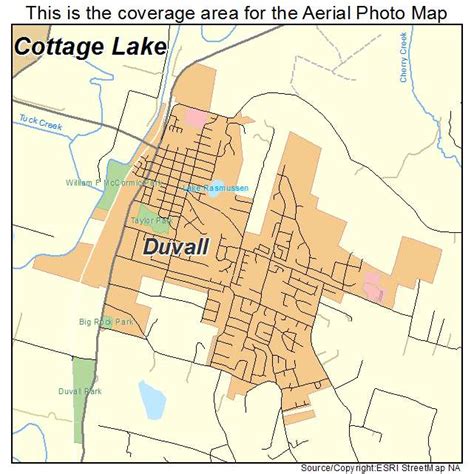 Aerial Photography Map Of Duvall Wa Washington