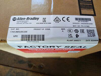 1783BMS20CGN Allen Bradley 1783 BMS20CGN Stratix 5700 Ethernet Switch