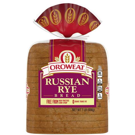 Oroweat Russian Rye Bread 16 Oz