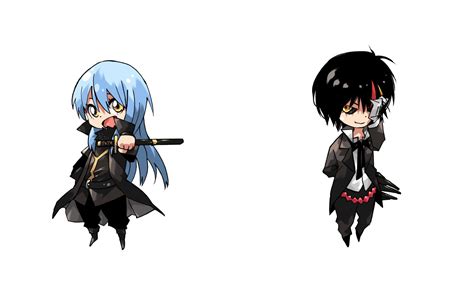 Chibi Rimuru and Diablo : r/TenseiSlime