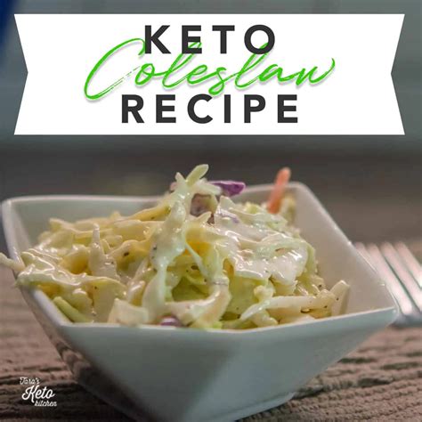 Keto Coleslaw Dressing Recipe A Sugar Free Coleslaw Recipe