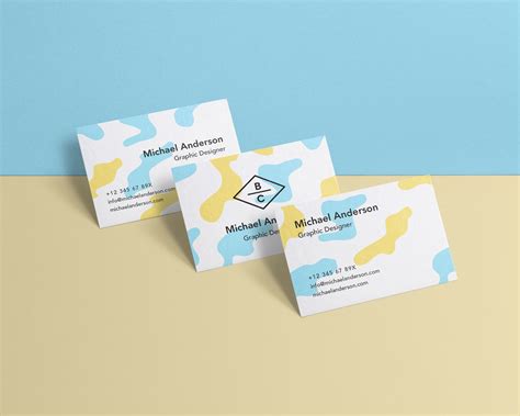 Free Elegant Business Card Mockup Psd Good Mockups