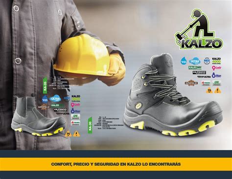 Diseño de catálogo para calzado industrial Boots Factory LANDOIS Diseño