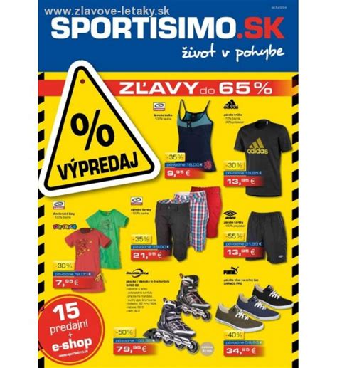 Akčný Leták Sportisimo