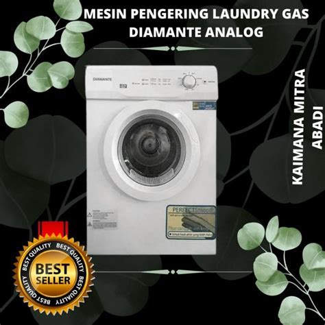 Jual MESIN PENGERING LAUNDRY GAS DIAMANTE ANALOG KONVERSI GAS 10 5 KG