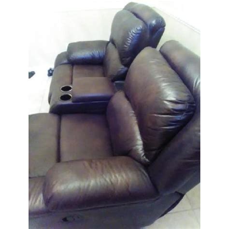 Reclining Chair W Remote Control Holder Aptdeco