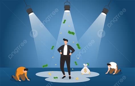 Business Concept Illustration Vector Hd Png Images Successful Rich