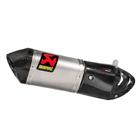 Silencieux Akrapovic Titane Embout Carbone Echappement Moto