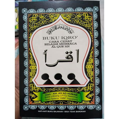 Jual BUKU IQRO CARA CEPAT BELAJAR MEMBACA AL QUR AN Shopee Indonesia