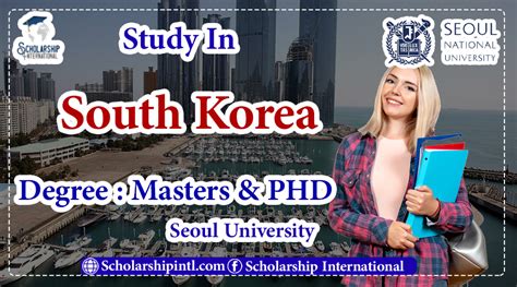 South Korea Scholarships Scholarship International