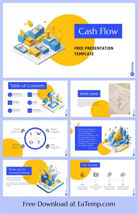 Cash Flow Ppt Presentation Template Eatemp