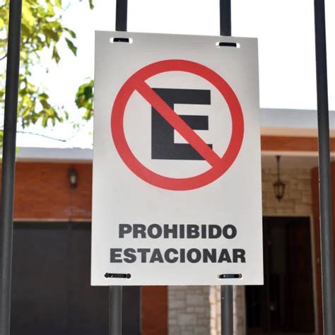 Cartel Prohibido Estacionar ⋆ Carteles Y Más ⋆