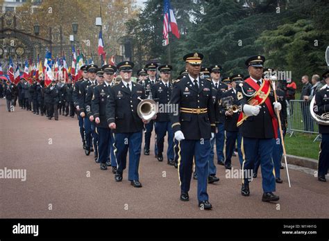 U.S. Army marching band Stock Photo - Alamy