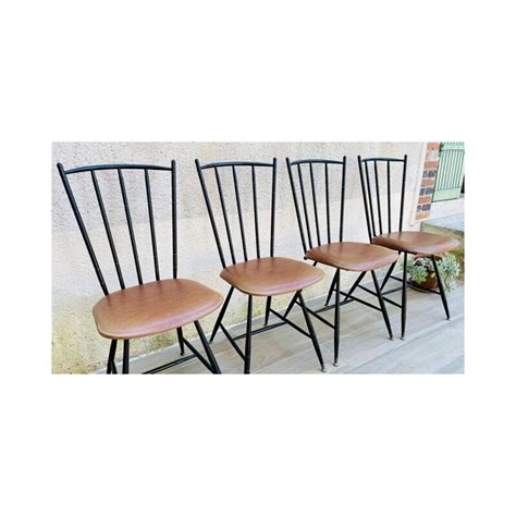 Lot Chaises Scandinave Vintage Par Soudexvinyl