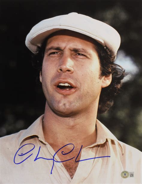 Chevy Chase Autographedsigned Caddyshack 11×14 Photo Ty Webb Bas