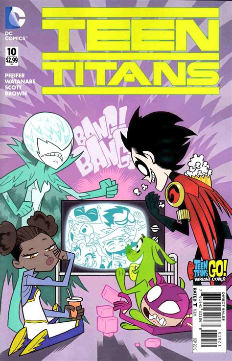 Teen Titans 10 Teen Titans Go Variant Cover Dc Comic Online Store