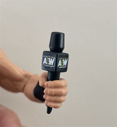 Aew Elite Wrestling Jazwares Unrivaled Microphone For A