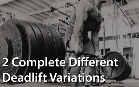 2 Complete Different Deadlift Variations – Stefan Lamers