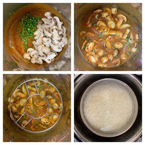 Mushroom Masala Instant Pot Stove Top Indian Veggie Delight