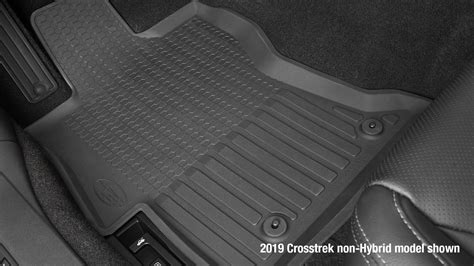 Subaru Crosstrek All Weather Floor Liners Hybrid J Sfl