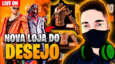 NOVO EVENTO NO FF CODIGUIN 4X4 APOSTADO SALA PERSONALIZADA LIVE