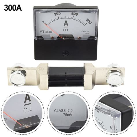 Analog Amp Meter Panel