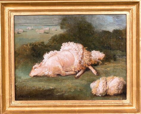 James Ward A Sheep And A Shorn Fleece 18th Century For Sale At