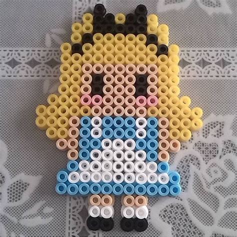 Alice In Wonderland Hama Beads By Hamabeads Cdlr Diy Perler Beads