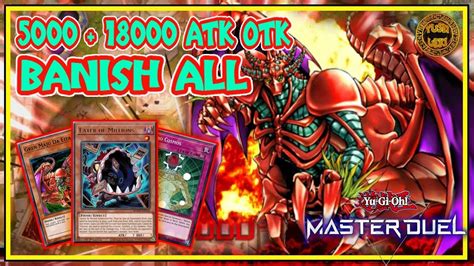 F2p Banish Deck Otk Combo 5000 18000 Atk Banish All Your Opponents Cards Yugioh Master