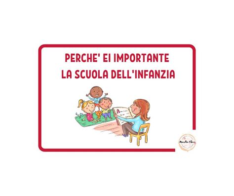 Peche E Importante La Scuola Dellinfanzia Maestrachicca