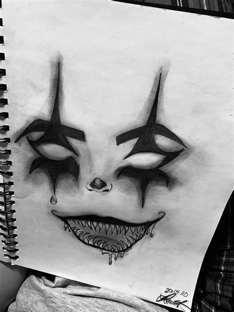 easy scary drawings for halloween - Talisha Delarosa