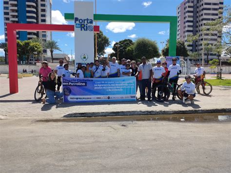 Passeio Cicl Stico Em Petrolina Realizado Pelo Crea Pe Deve Entrar No