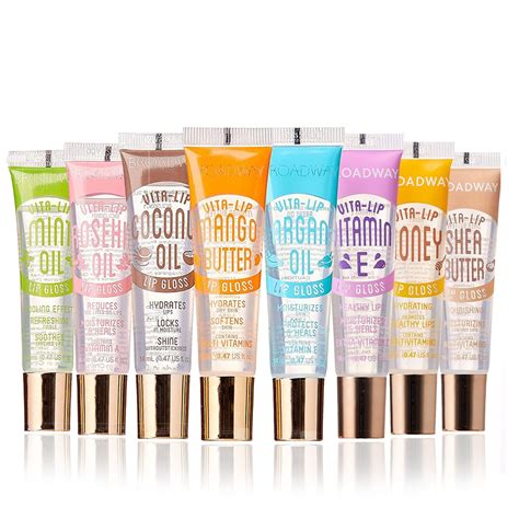 Lipgloss Gel Nk Moisturizing Clear Assorted Flavours Shea Butter Mint