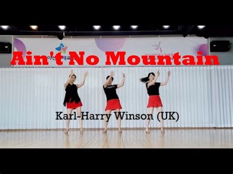 Ain T No Mountain Linedance Demo Beginner Aradong Linedance Youtube