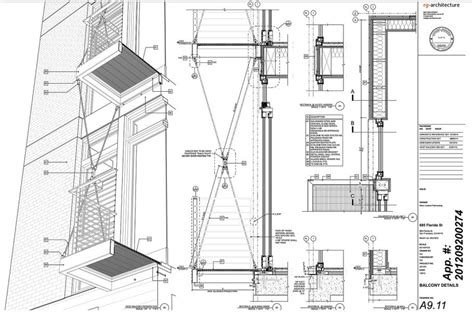 685 Florida St Facade Details Drawing Inhabitat Green Design