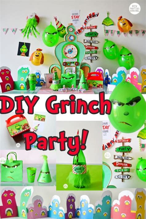 Diy Grinch Decorations Party Artofit