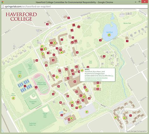 Haverford College Campus Maps Behance