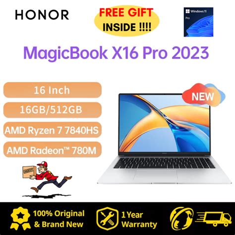 Honor Magicbook X Pro Laptop I H Tb Honor Magicbook X