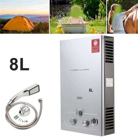 YILIKISS L Portable Gas Hot Water Heater Shower Camping LPG Outdoor Instant Boilter Walmart