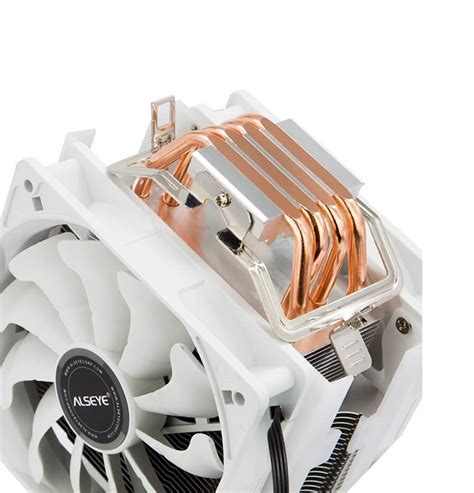 Alseye S D Heat Pipes Dual Fan Cpu Air Cooler White Price In Pakistan